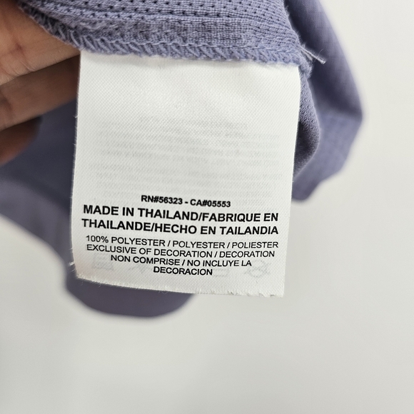 Nike Golf Tour Performance Dri Fit Blue Polo Men's Size Medium - Picture 5 of 5